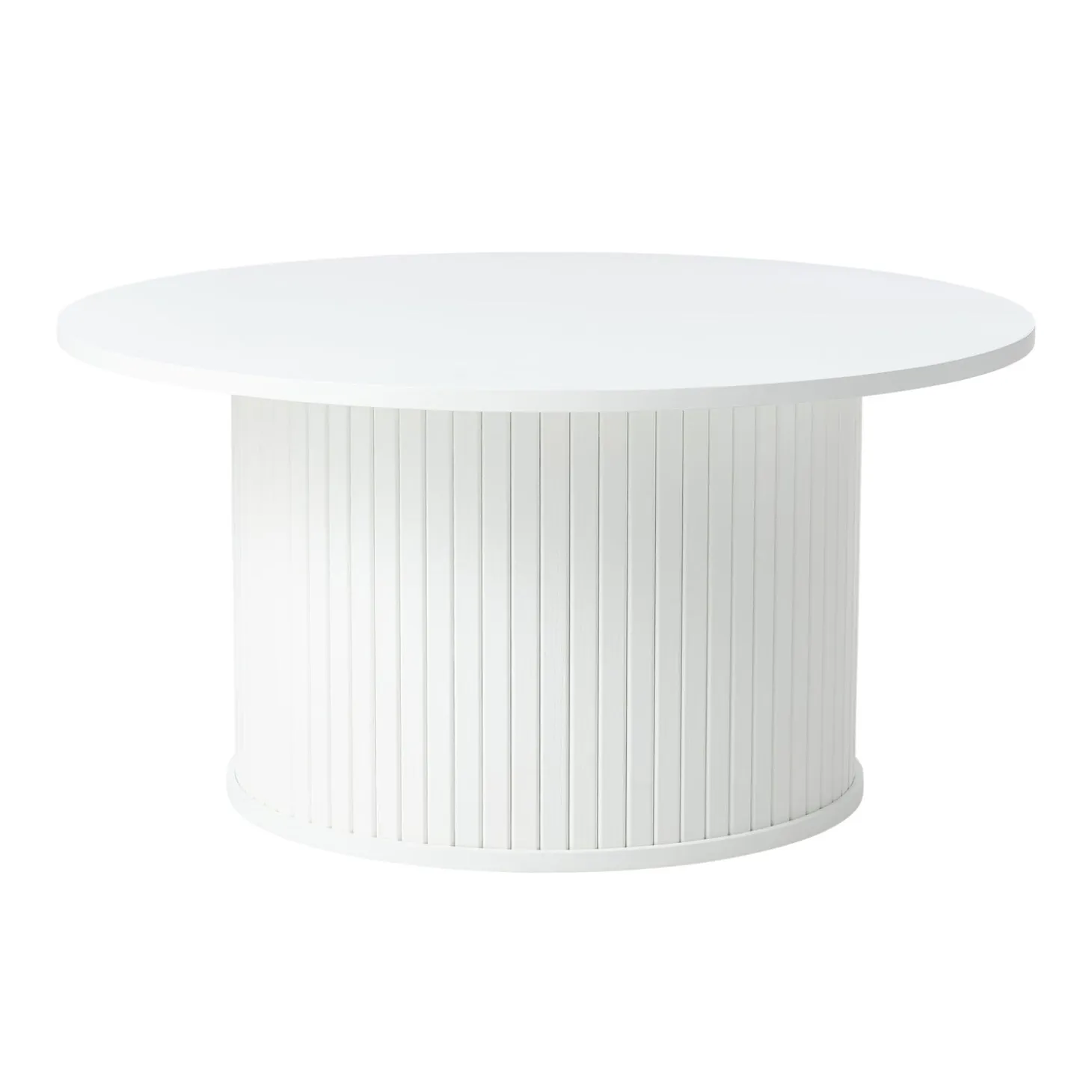 Accento Ø90 cm Soffbord Vit