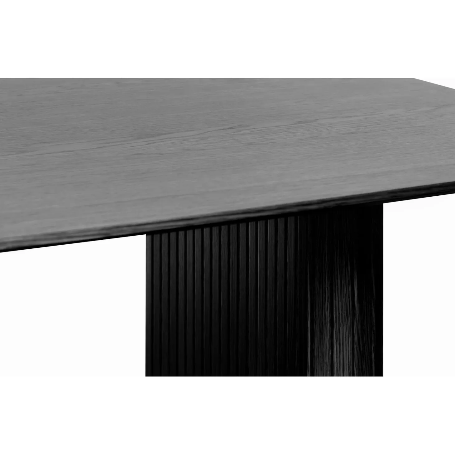 Accento 100x190 cm Oval Matbord Svart