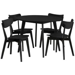 Alba Matgrupp 105 cm Lackad Ek Svart