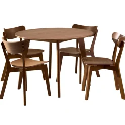 Alba Matgrupp 105 cm Lackad Valnöt