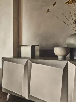 Alterego Sideoboard 4D Brushed Pearl Beige