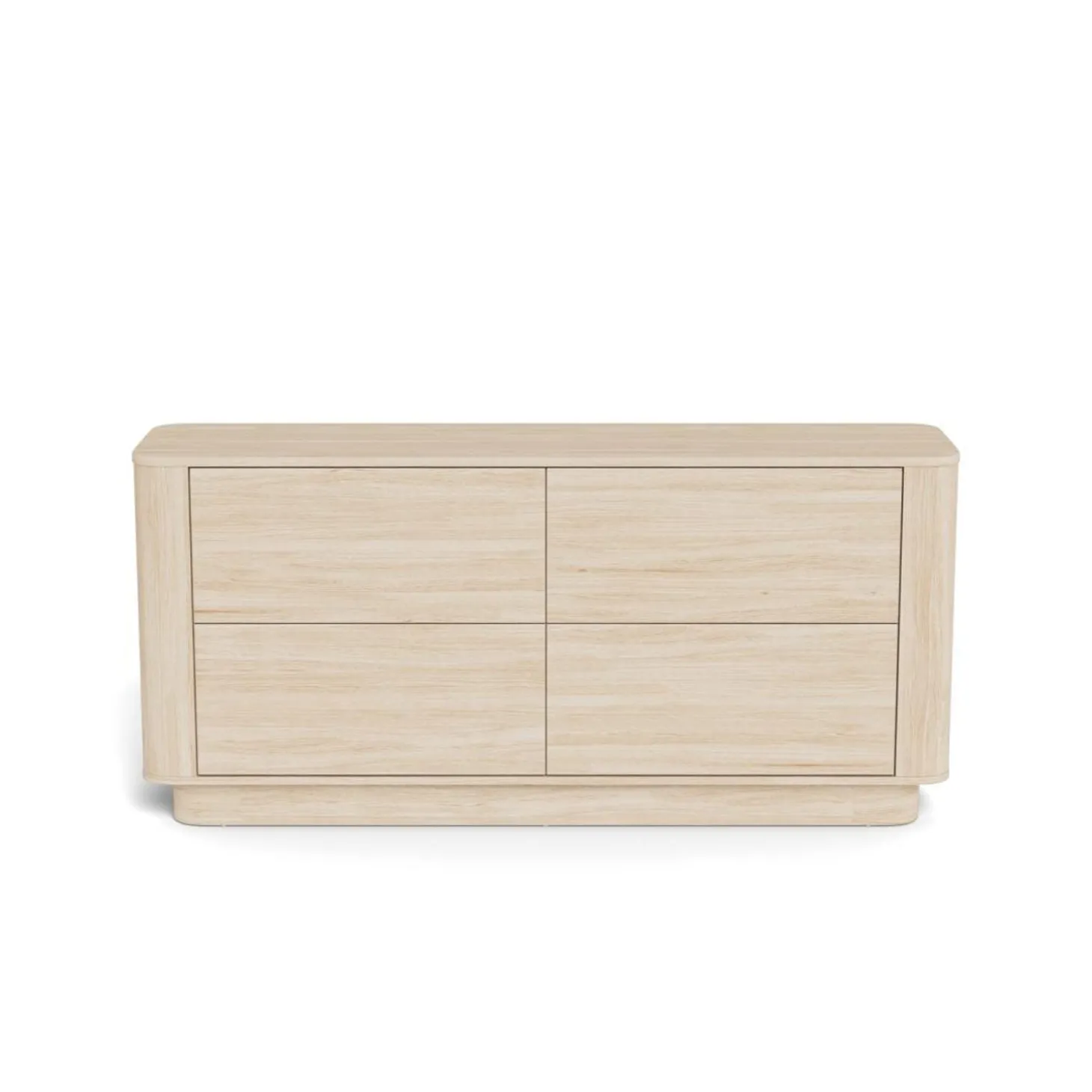 Alturo Byrå 160 cm Vitpigmenterad