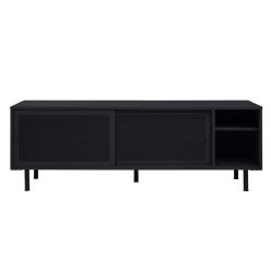 Angolo Mediabänk 160 cm Svart