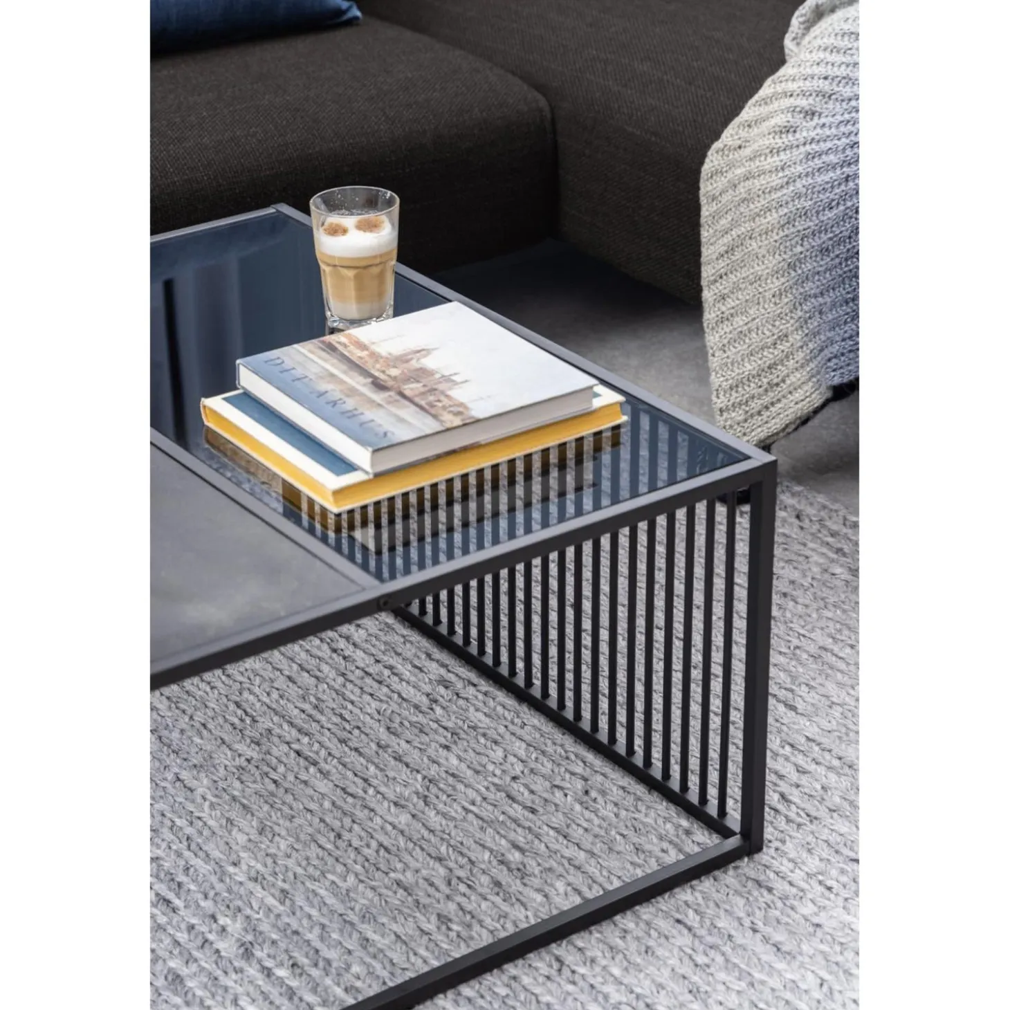 Auxerre Soffbord 80x80 cm Glas
