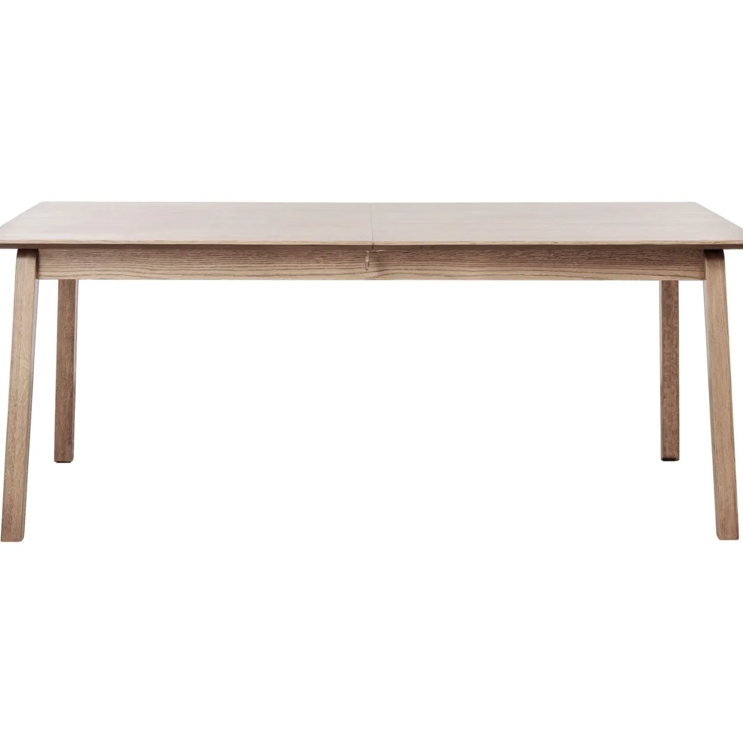 Banks Matbord 95x190-290 cm, Vitpigmenterad ek