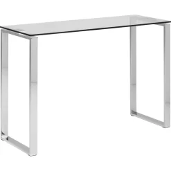 Benz Konsolbord 110x40 cm Krom/Glas