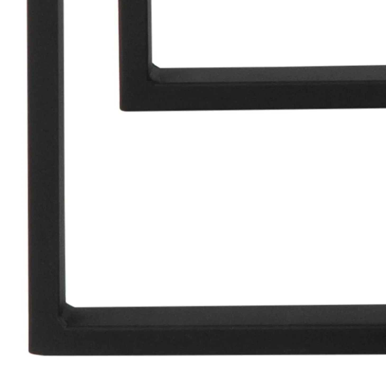 Benz Satsbord 55x50x50 cm Svart Keramik