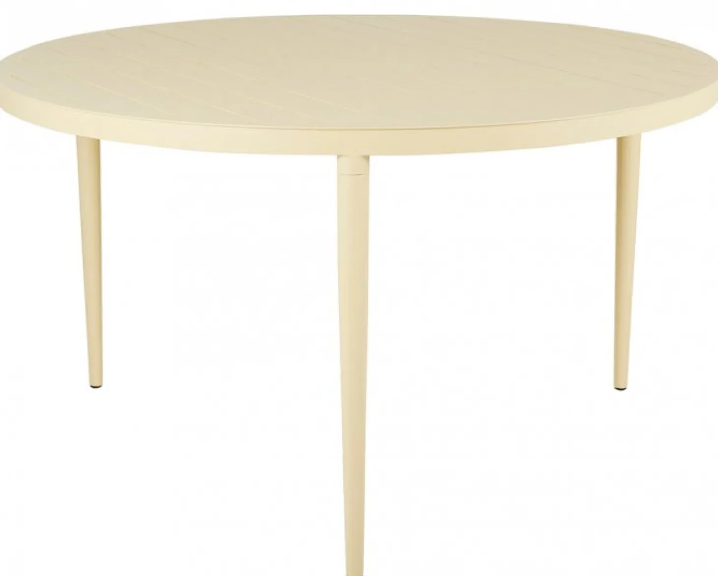 Bigby Matgrupp Lemon Rund 130 cm ink 6st Delia stolar