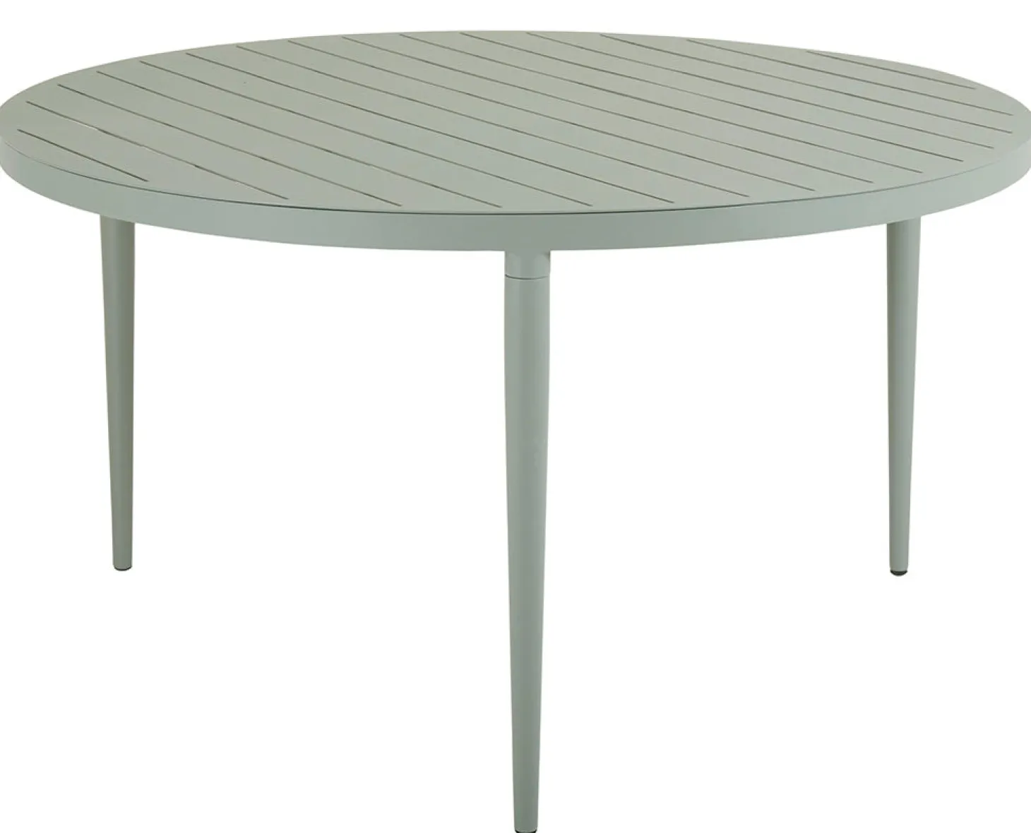 Bigby Matgrupp Rund 130 cm ink 6st Delia stolar Dusty Green / Svart