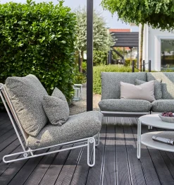 Blixt 2-sits soffa Svart/Grå