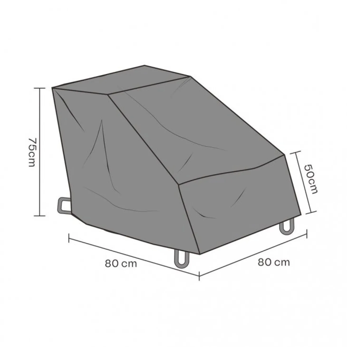 Blixt Soffskydd 80x80 cm Andas