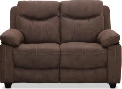 Boston 2-sits Soffa Brunt Tyg