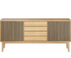 Broholm Sideboard Lameller 183x81 cm Oljad Ek