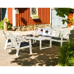 Bullerö Utefåtölj Vit