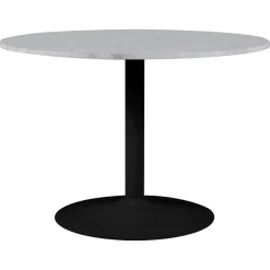 Carter Matbord Rund 110 cm Svart