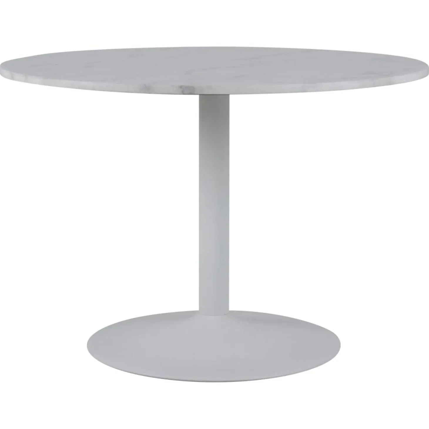 Carter Matbord Rund 110 cm Vit