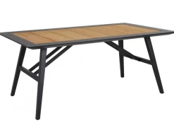 Chios Bord 175x100 Svart/Teak