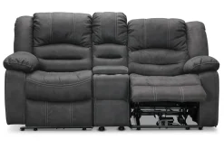 Cinema 2-sits Biosoffa Grått Tyg