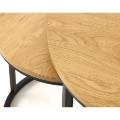 Classico Satsbord rund 60 cm Naturlig ek