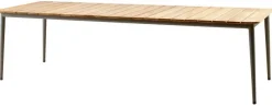 Core Bord 274x90cm Teak / Taupe