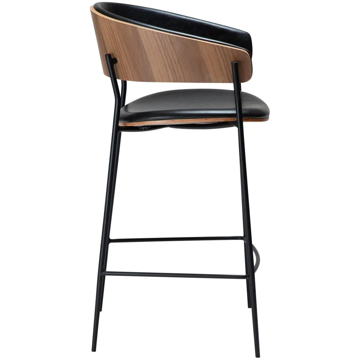 Crib Barstol Vintage Black, Walnut