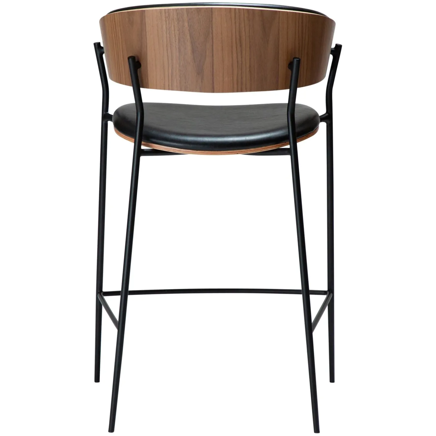 Crib Barstol Vintage Black, Walnut