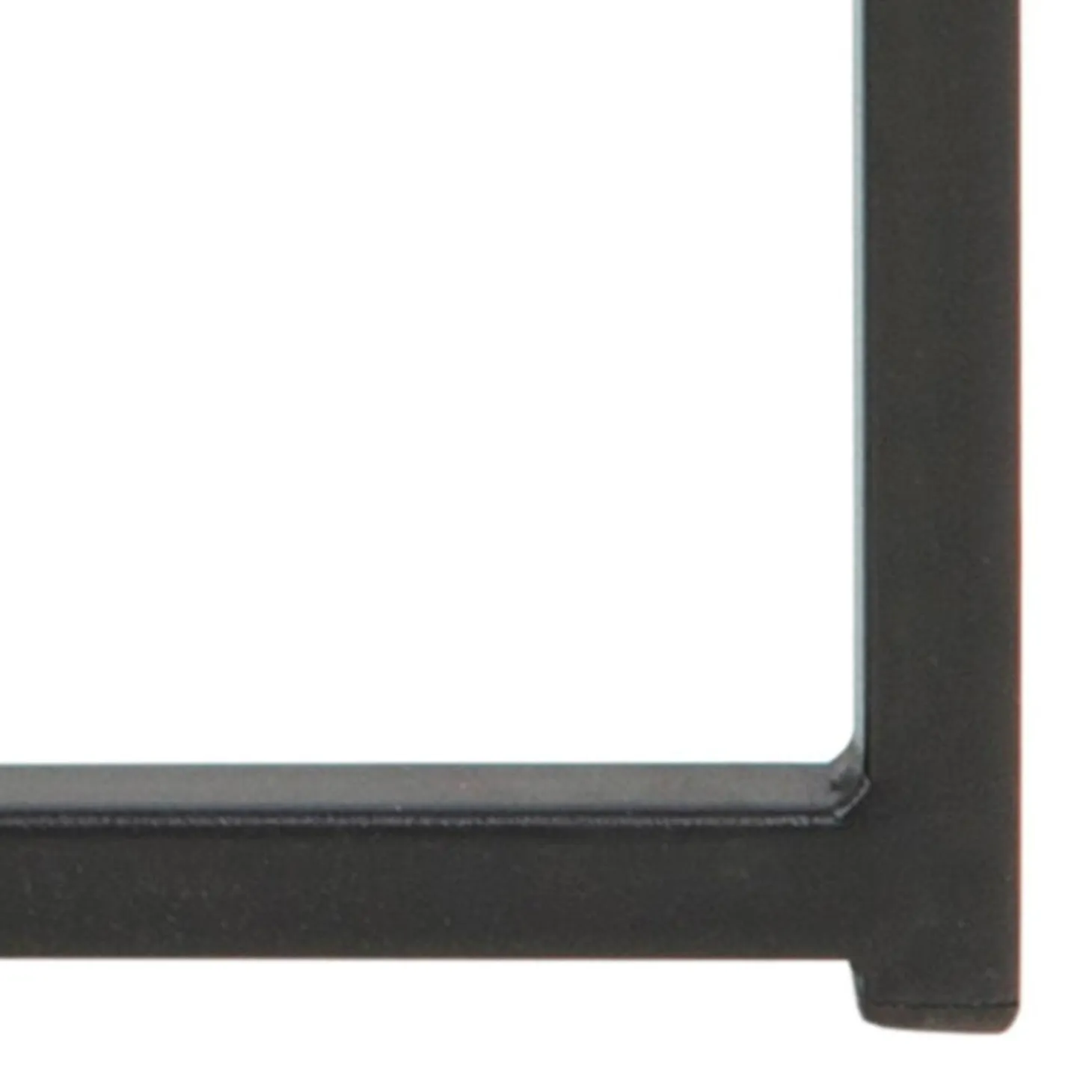 Cross Sidobord Rund 55 cm Svart