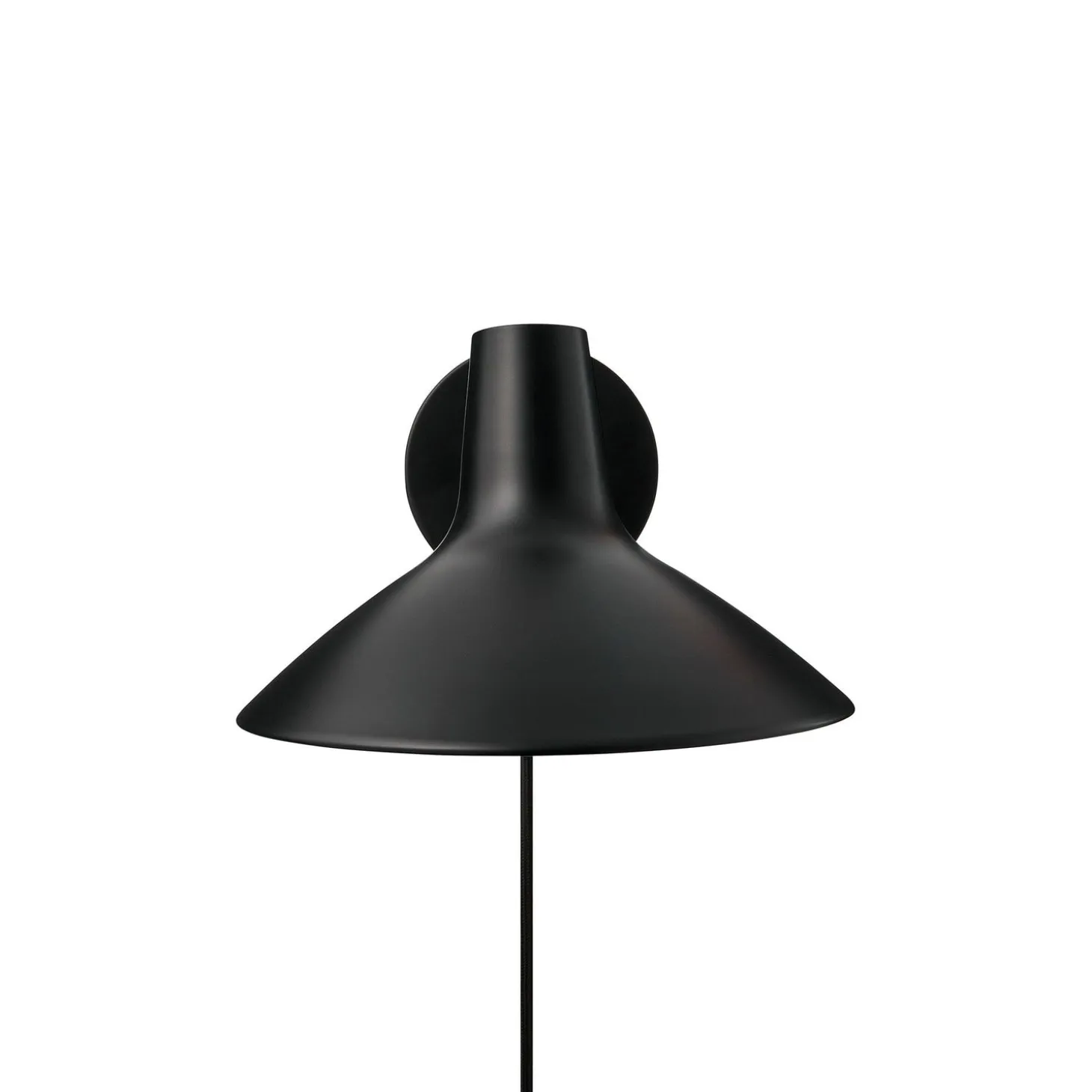 Darci Svart Vägglampa