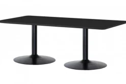 Davis Matbord Svartbetsad Ek/Svart 210cm