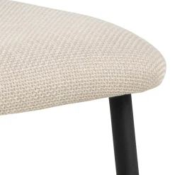 Delfino Matstol Basel tyg Beige