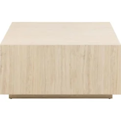 Dijon Soffbord 90x90 cm Travertin