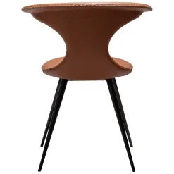 Flair Stol Cognac Art.Leather, Black