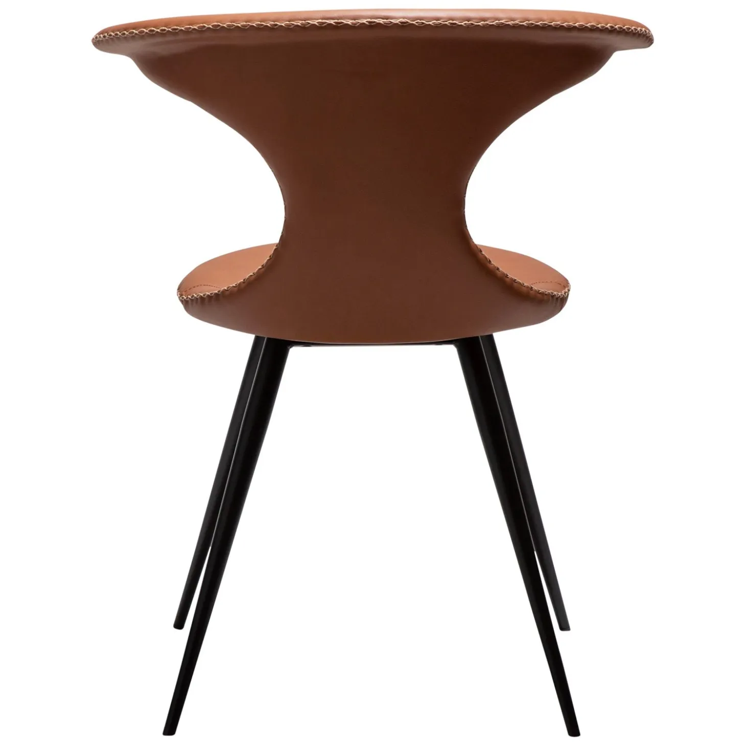 Flair Stol Cognac Art.Leather, Black