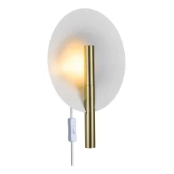 Furiko Vägglampa Borstad Mässing
