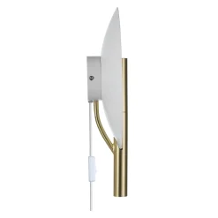 Furiko Vägglampa Borstad Mässing