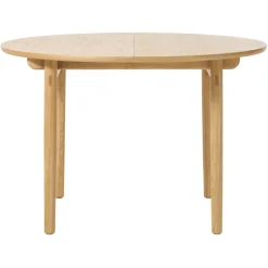 Garbo Matbord Rund 120 cm Naturlig Ek