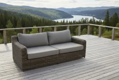 Glendon 3-sits Soffa Dark Brown/Soft Moose