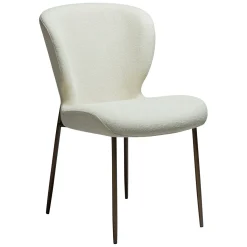 Glory Stol Bone White, Antique Brass