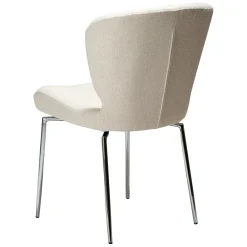 Glory Stol Svängbar Simply Beige, Chrome