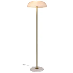 Glossy Vit Golvlampa