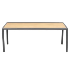 Gordon Soffbord 140x65 cm Antracit/Teak