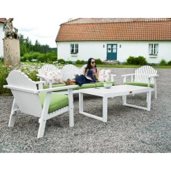 Gotland Utebord 60 x 120 cm Vit