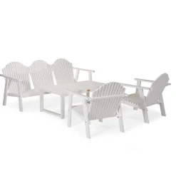 Gotland Utebord 60 x 120 cm Vit