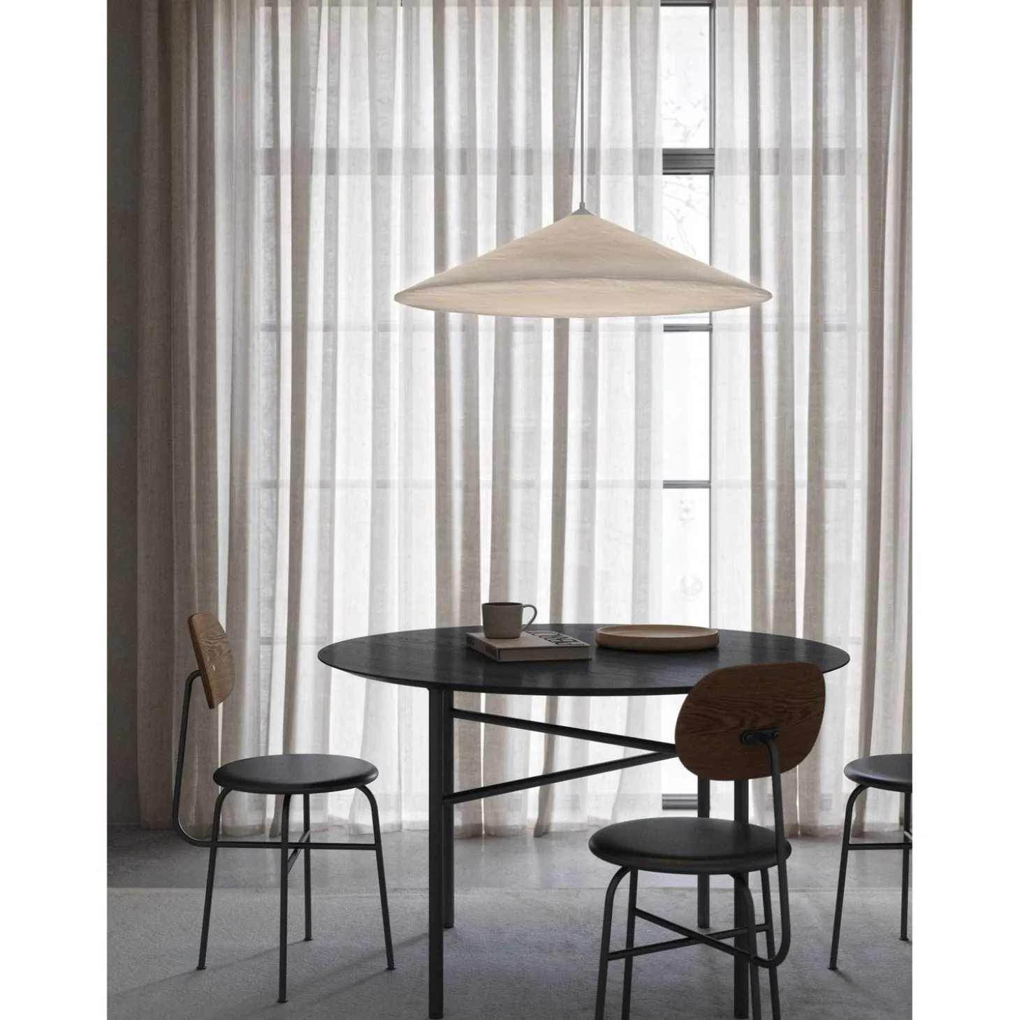 Hill Vit Taklampa 85 cm