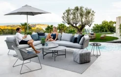 Horizon 2-sits Soffa Höger Ljusgrå