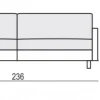 Impulse 4-sits Soffa Lux Moss Mustard