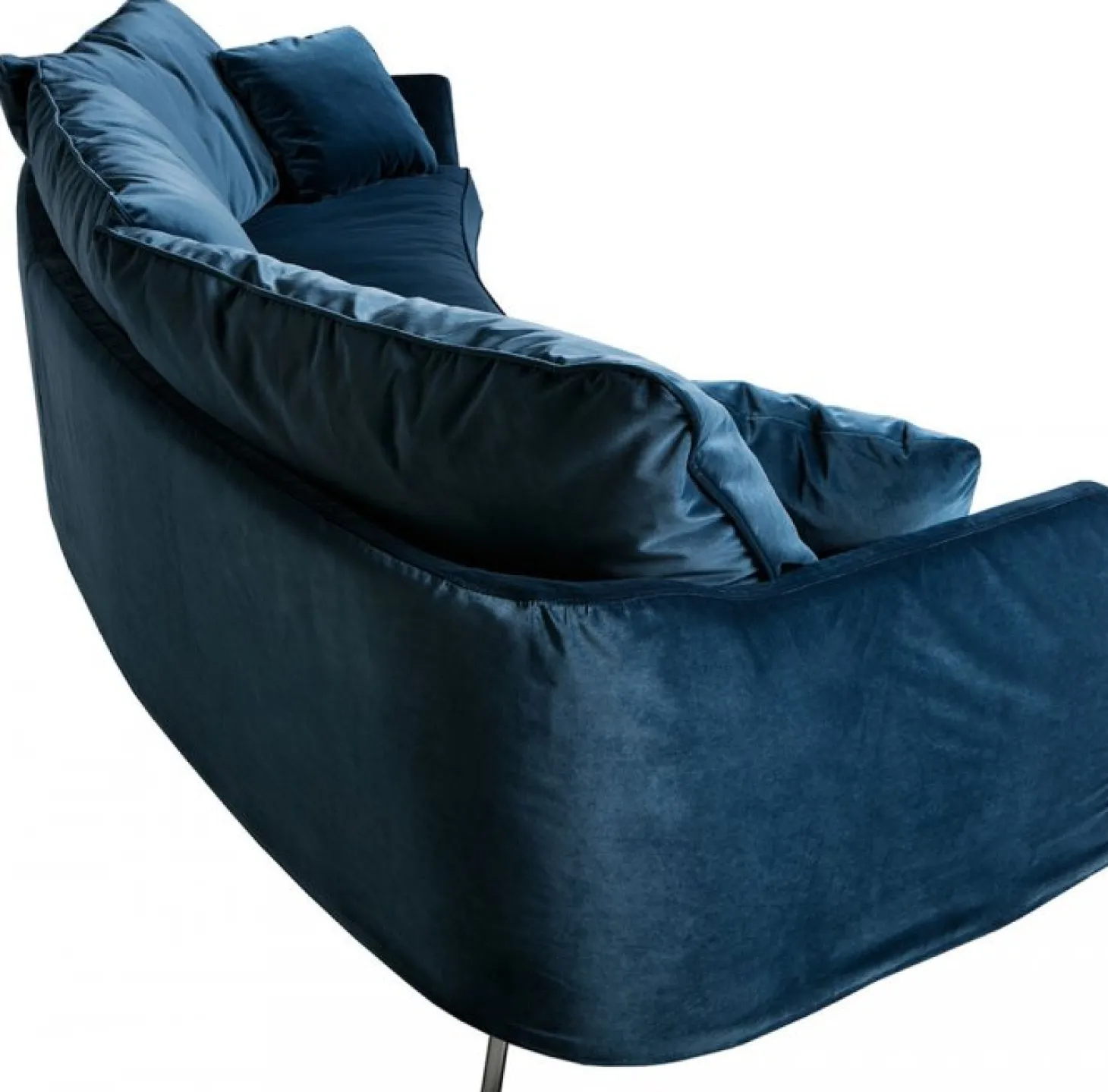 Julia 4-sits Svängd Soffa Big Cushions