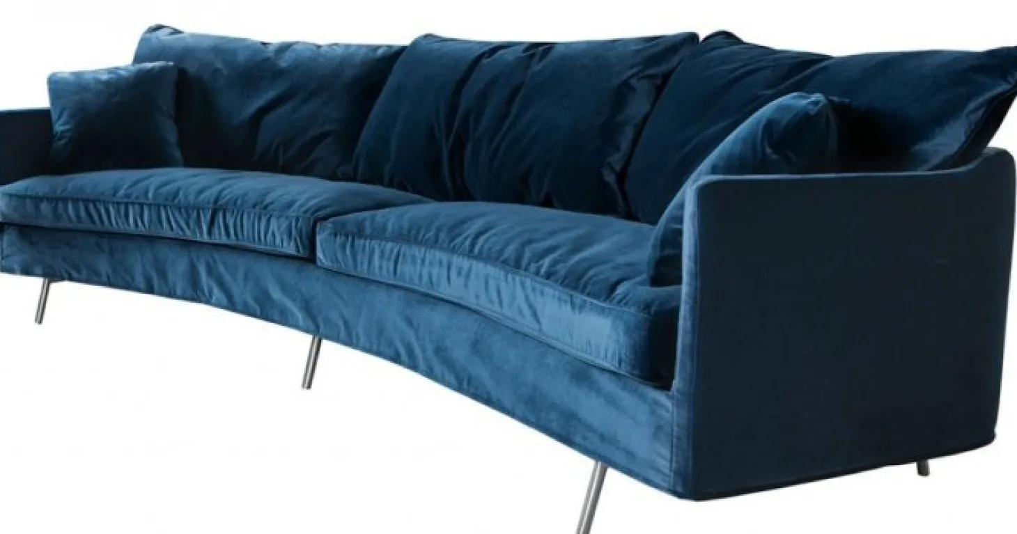 Julia 4-sits Svängd Soffa Big Cushions