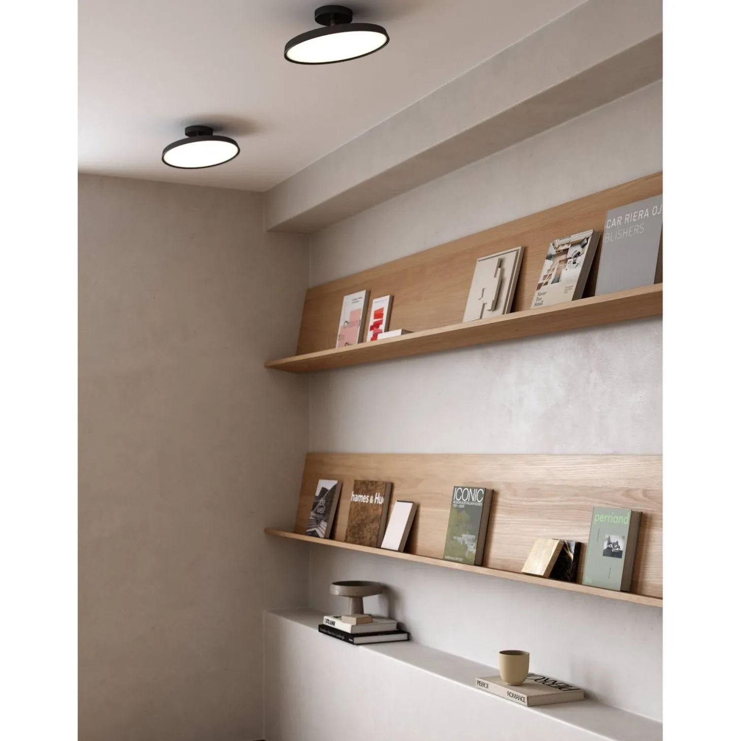 Kaito 2 Pro Plafond 30 cm, Svart
