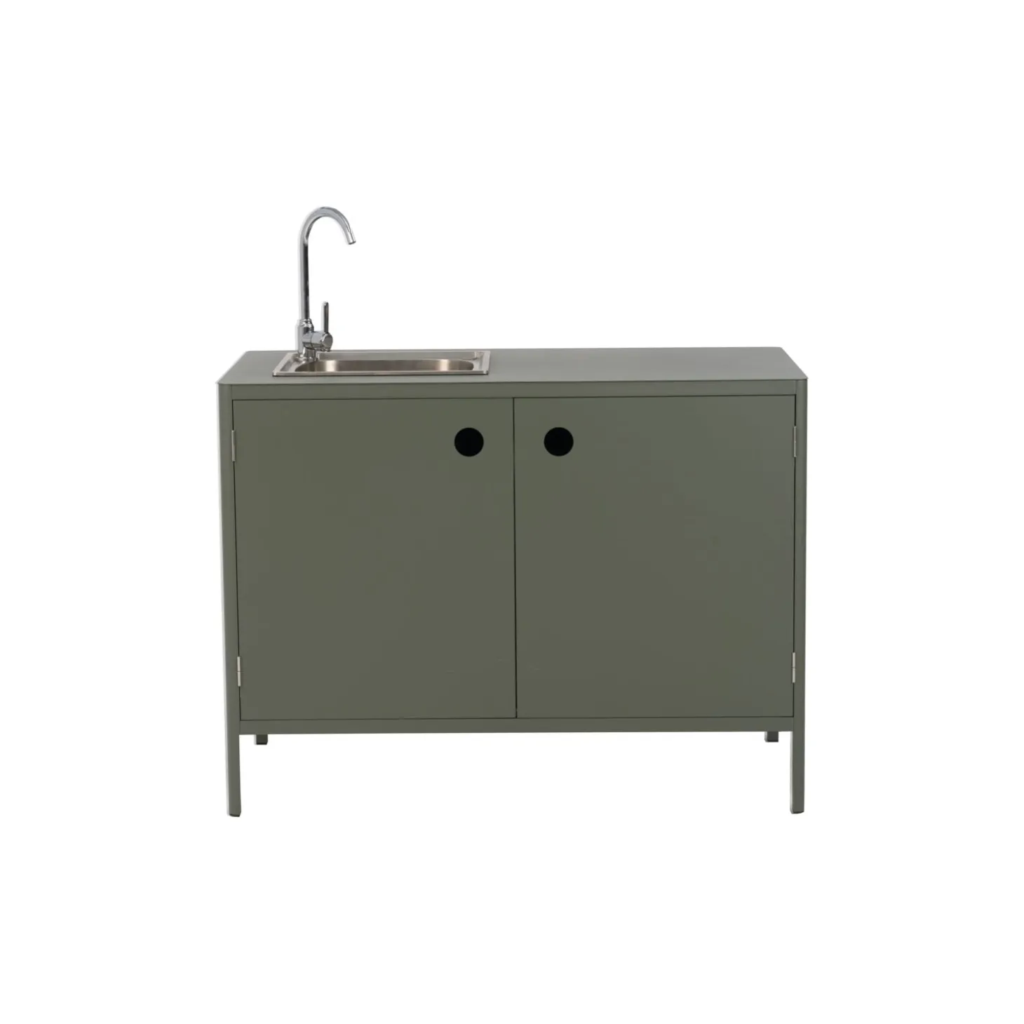 Kelia Utekök Med diskbänk & kran Nordic Green